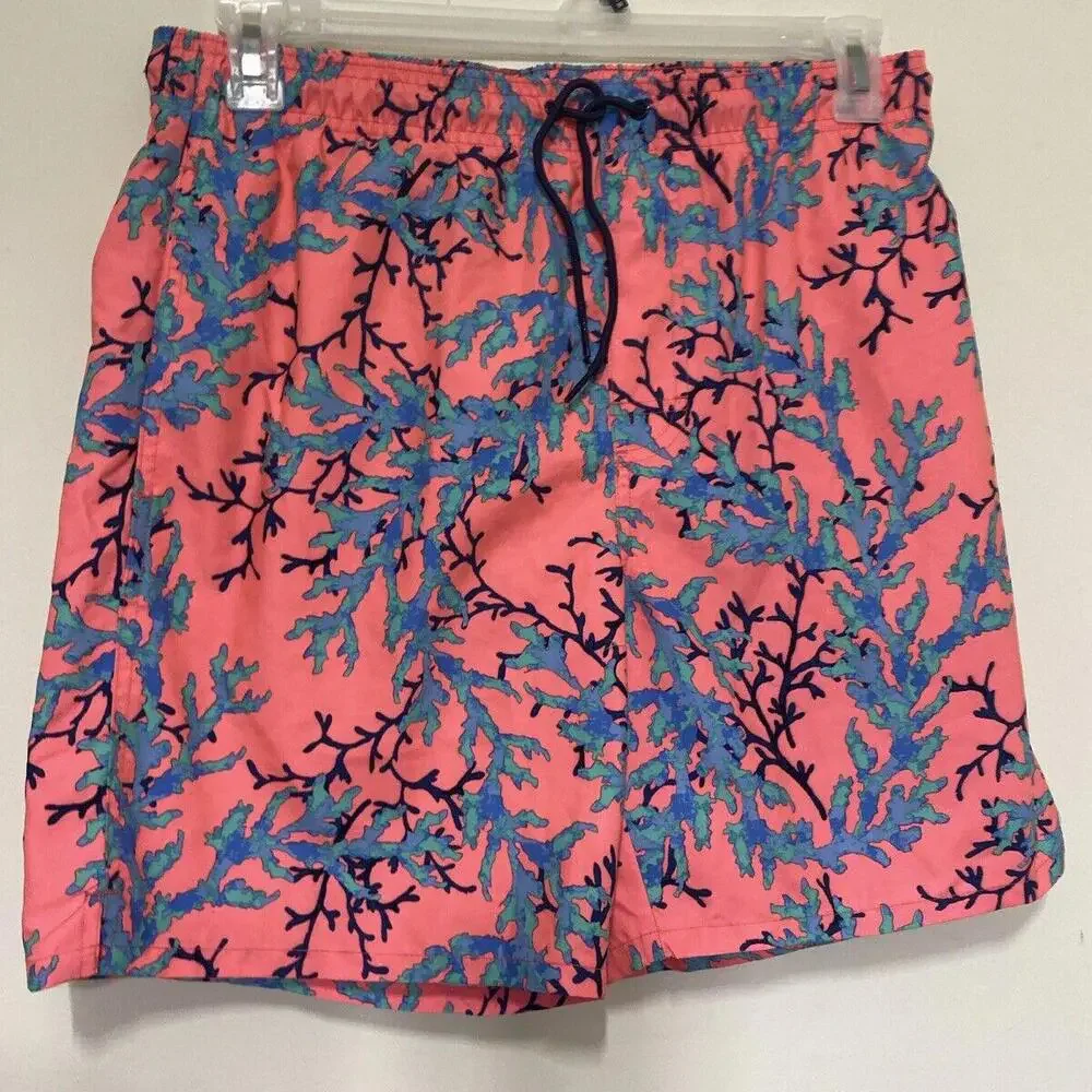 Old Navy Swim Trunks Mens swim shorts Men’s Size M Pink Blue